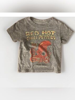 Rowdy Sprout Red Hot Chili Peppers Baby Tee 6-12M